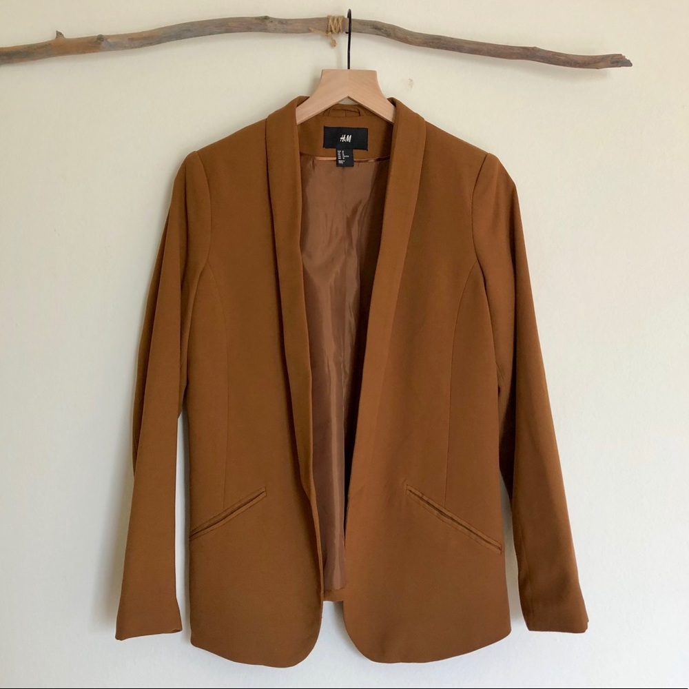 Brown Tuxedo Blazer